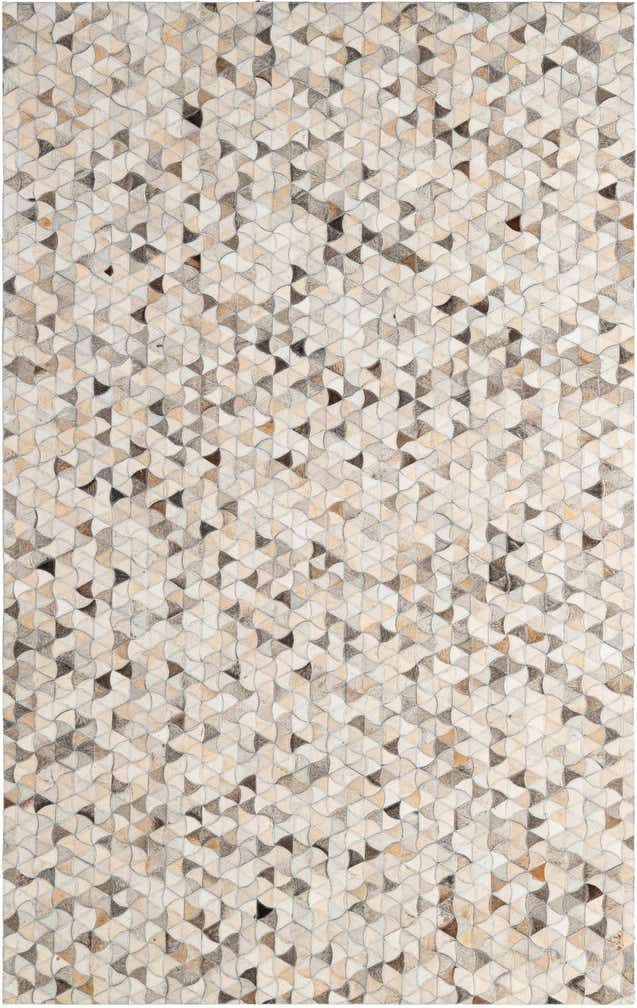 4' 11 x 7' 11 Cowhide - Patchwork Rug