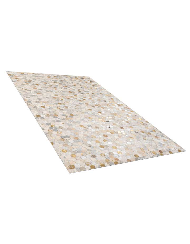 5' 1 x 8' Cowhide - Patchwork Rug