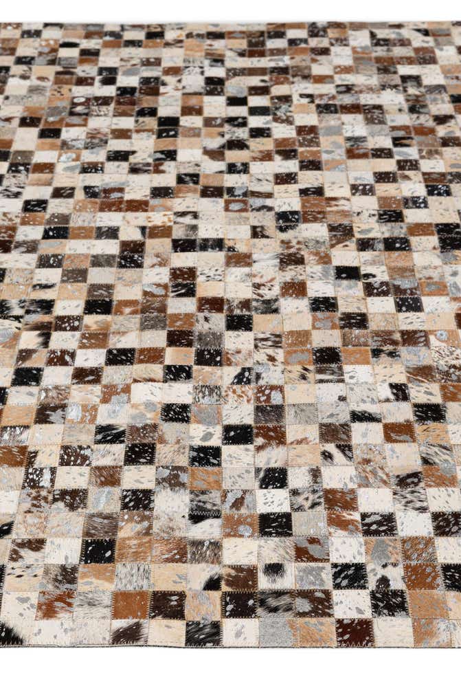 5' x 8' Cowhide - Patchwork Rug