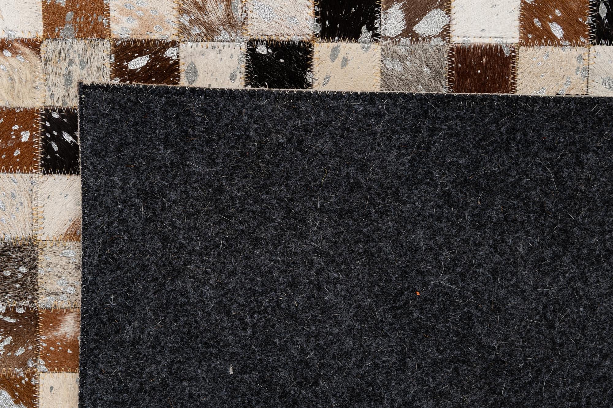 5' x 8' Cowhide - Patchwork Rug