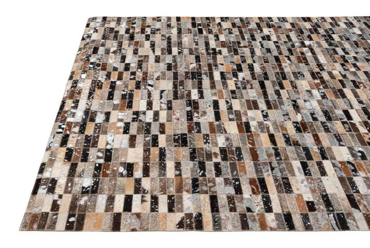 5' x 7' 11 Cowhide - Patchwork Rug