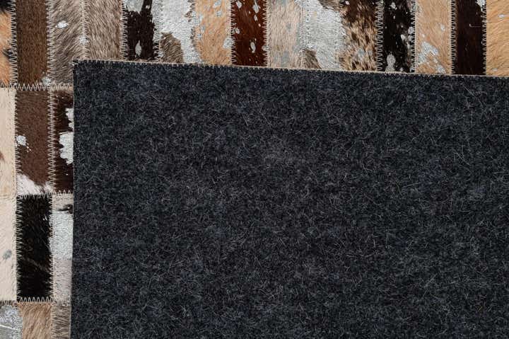 5' x 7' 11 Cowhide - Patchwork Rug