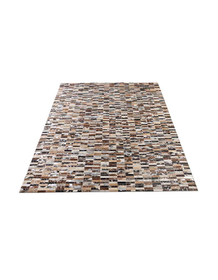 5' x 7' 11 Cowhide - Patchwork Rug