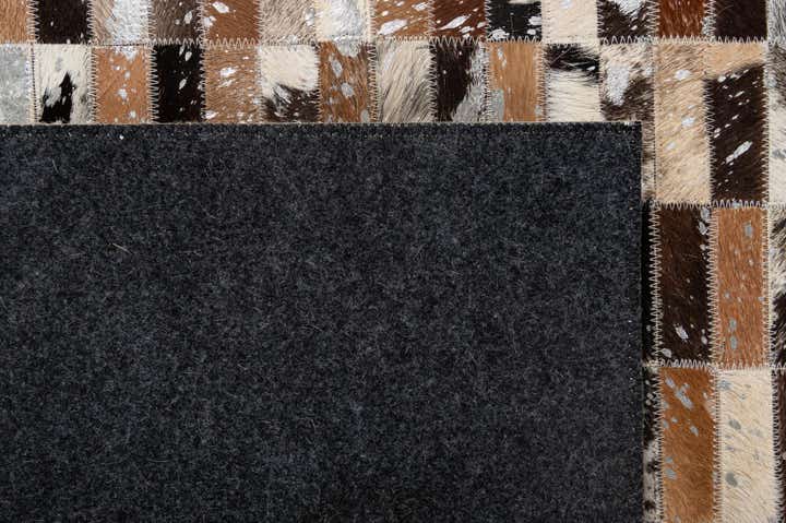 5' x 7' 11 Cowhide - Patchwork Rug
