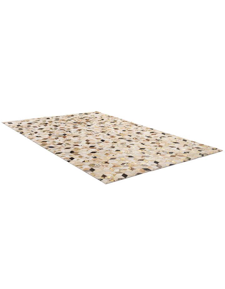 5' 3 x 8' Cowhide - Patchwork Rug
