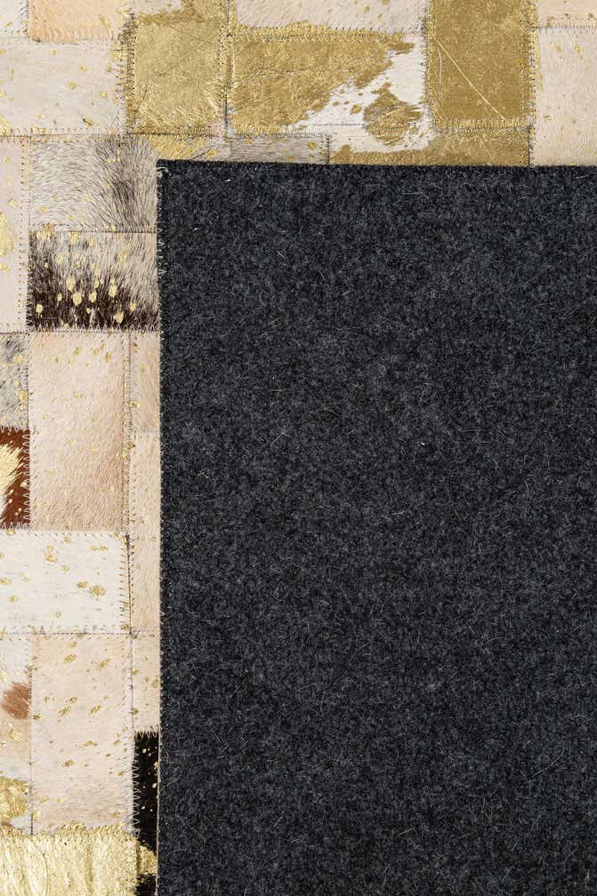 5' 1 x 8' 1 Cowhide - Patchwork Rug