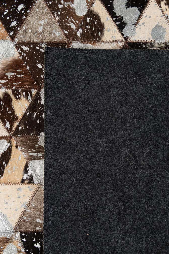 5' 1 x 7' 9 Cowhide - Patchwork Rug