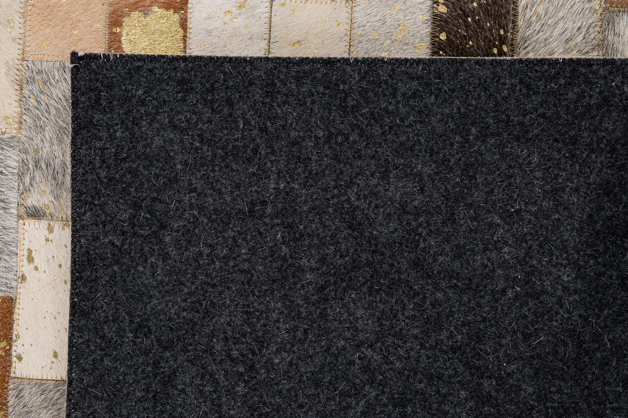 5' x 7' 11 Cowhide - Patchwork Rug