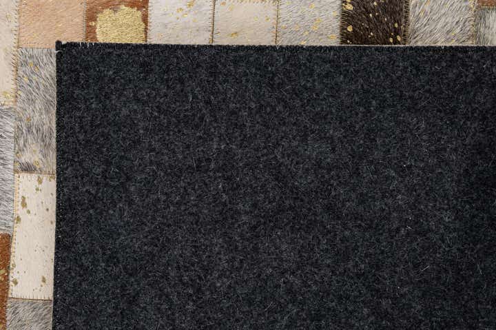 5' x 7' 11 Cowhide - Patchwork Rug