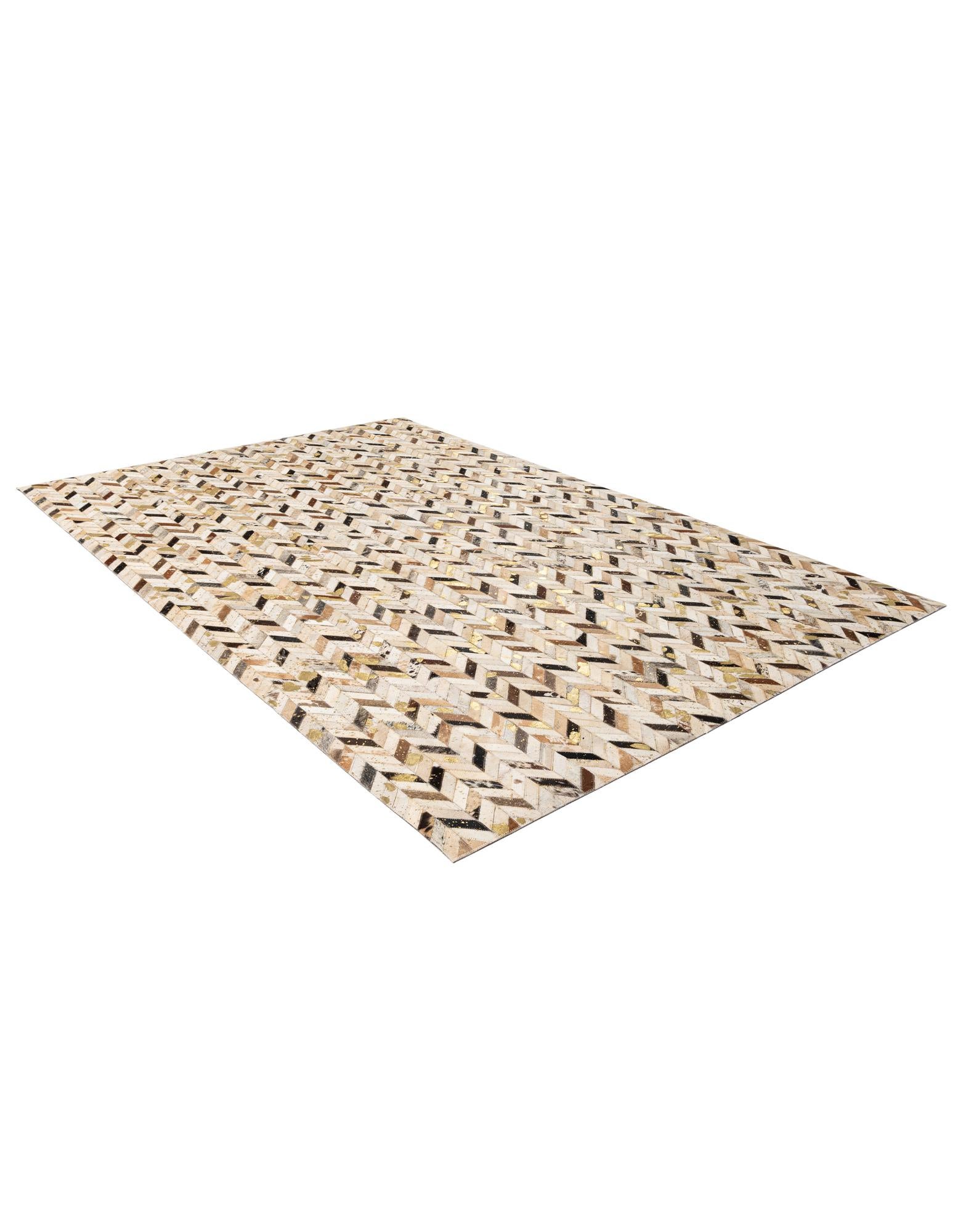 5' 2 x 8' Cowhide - Patchwork Rug