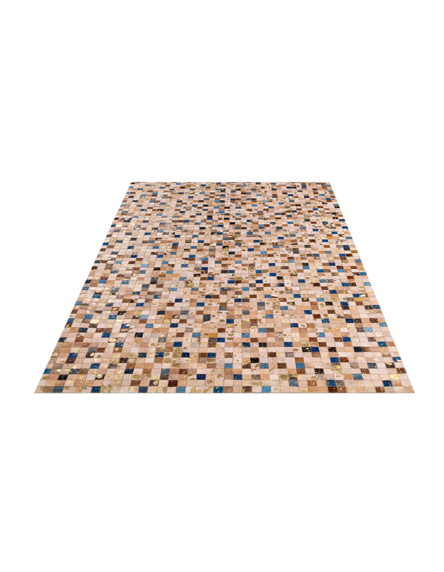 5' 1 x 7' 11 Cowhide - Patchwork Rug