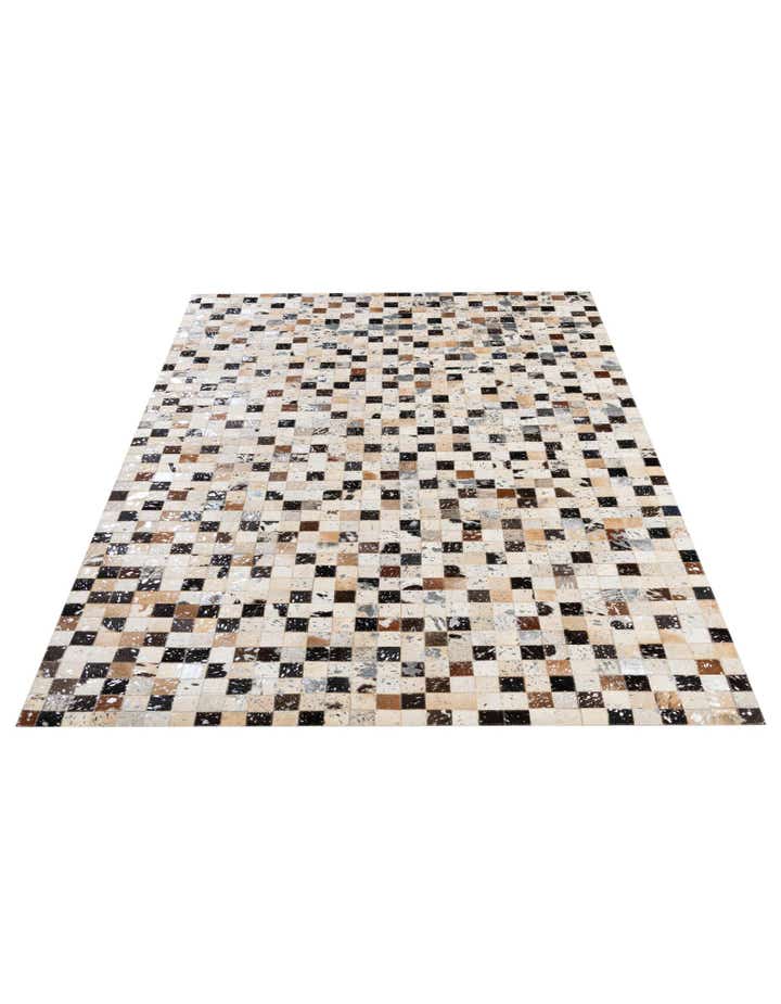 5' x 7' 11 Cowhide - Patchwork Rug