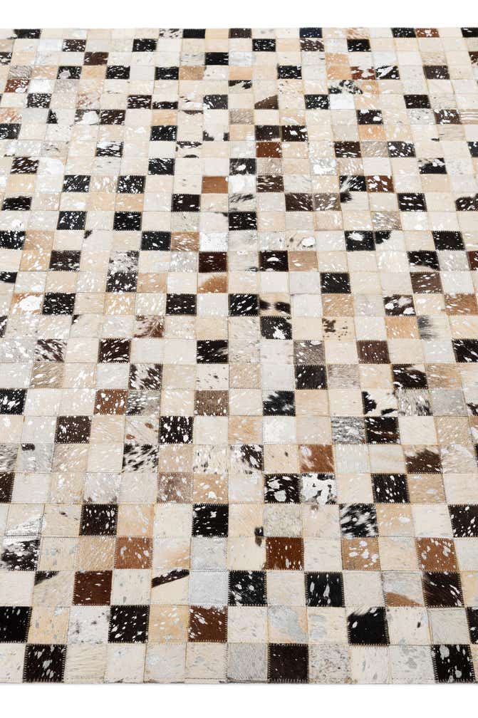 5' x 7' 11 Cowhide - Patchwork Rug