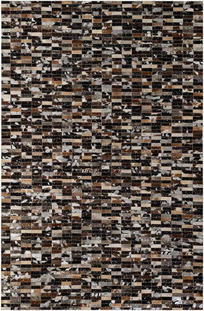 5' 2 x 7' 11 Cowhide - Patchwork Rug