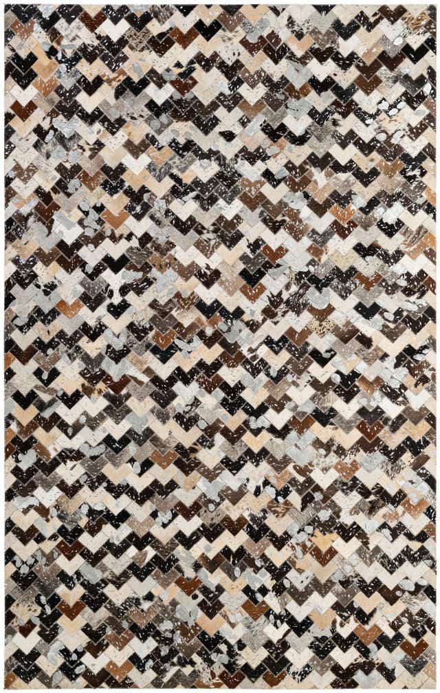 5' x 7' 11 Cowhide - Patchwork Rug