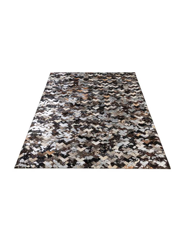 5' x 7' 11 Cowhide - Patchwork Rug