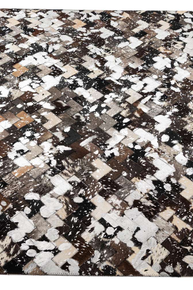 5' x 7' 11 Cowhide - Patchwork Rug