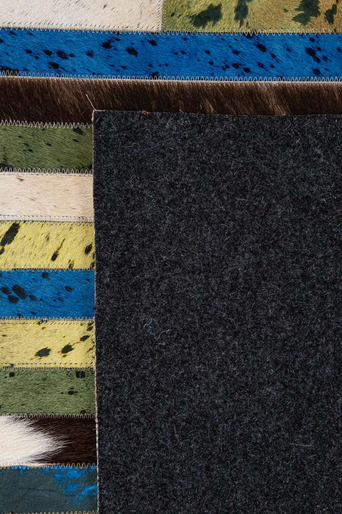 5' 1 x 7' 11 Cowhide - Patchwork Rug