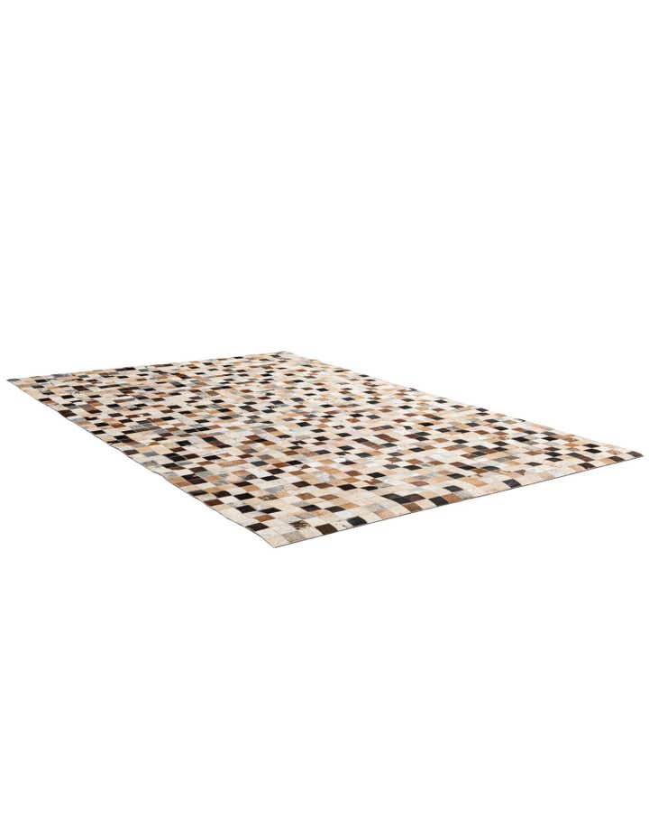 5' 1 x 7' 11 Cowhide - Patchwork Rug