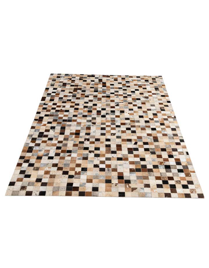 5' 1 x 7' 11 Cowhide - Patchwork Rug