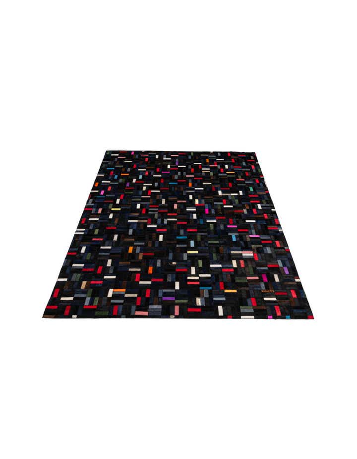 5' 1 x 7' 11 Cowhide - Patchwork Rug