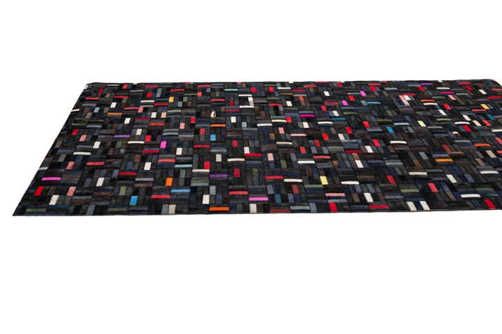 5' 1 x 7' 11 Cowhide - Patchwork Rug