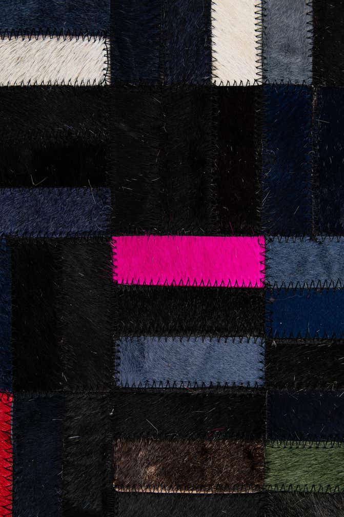 5' 1 x 7' 11 Cowhide - Patchwork Rug