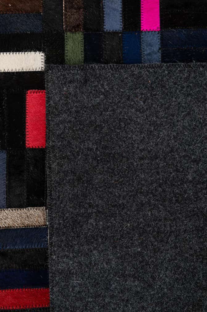 5' 1 x 7' 11 Cowhide - Patchwork Rug