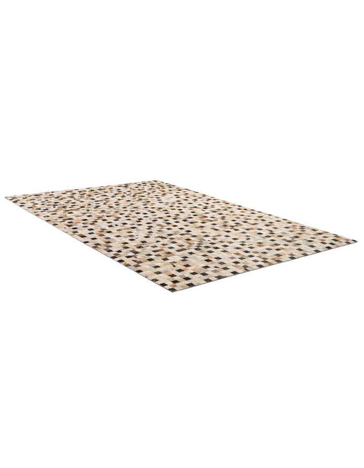 5' 2 x 7' 11 Cowhide - Patchwork Rug