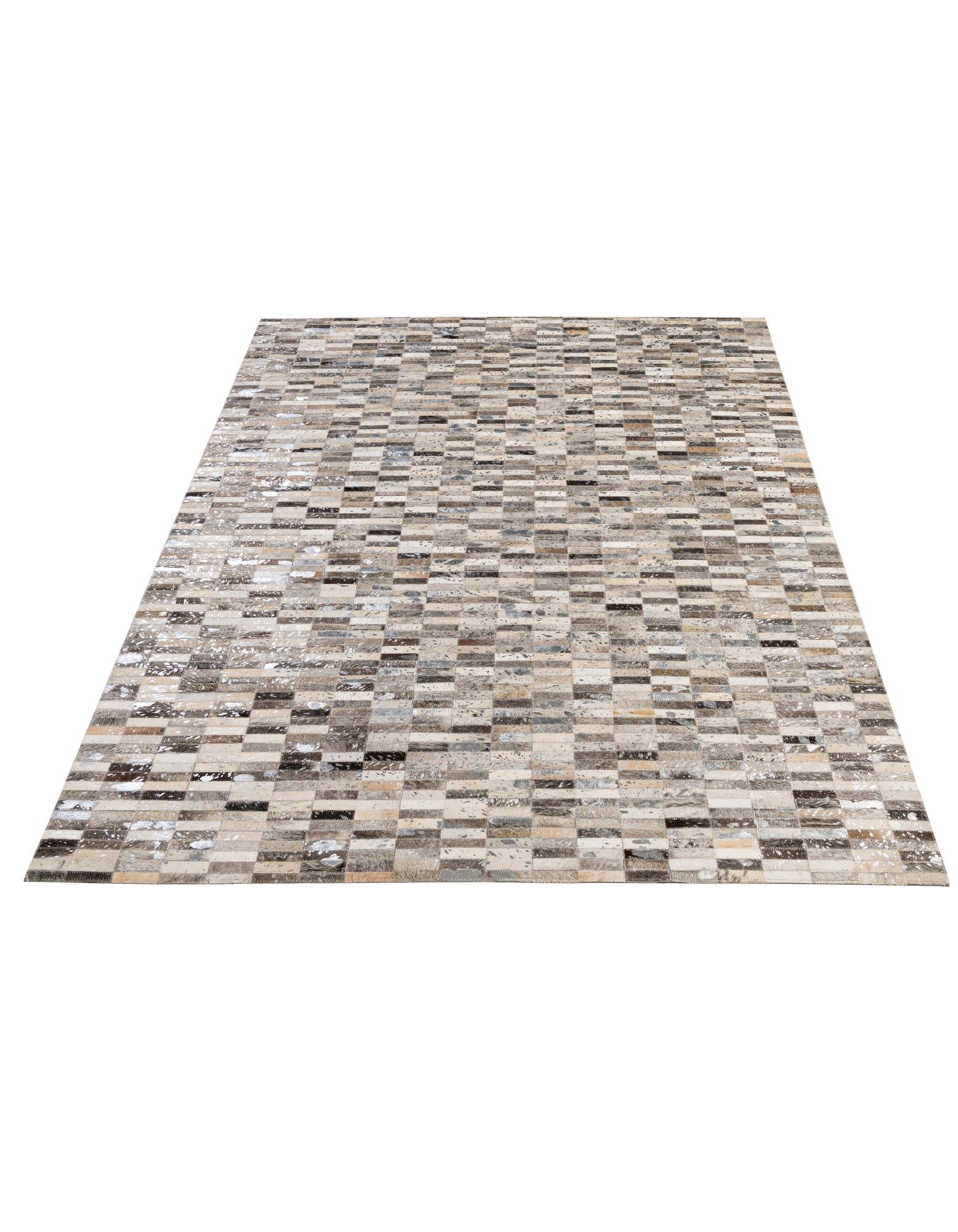 5' x 7' 11 Cowhide - Patchwork Rug