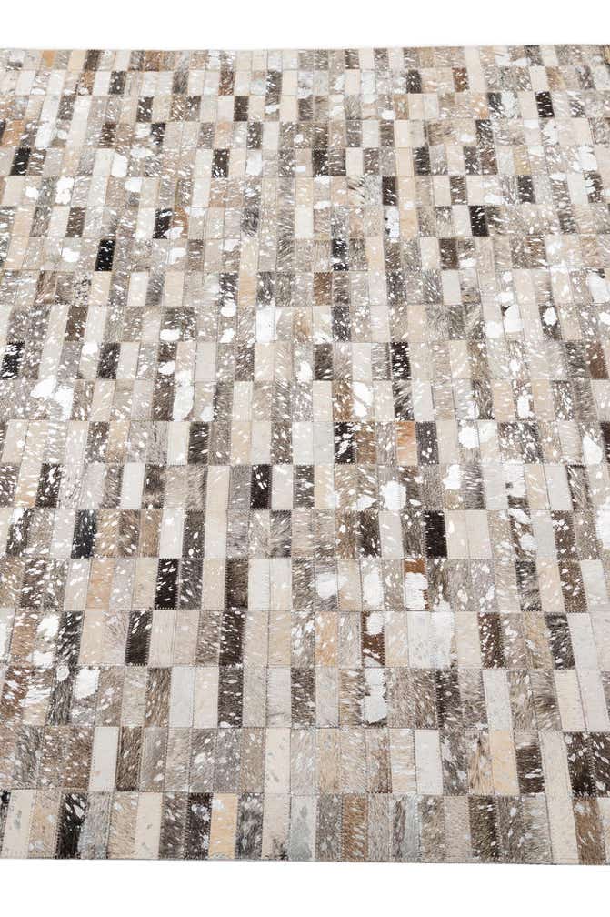 5' x 7' 11 Cowhide - Patchwork Rug