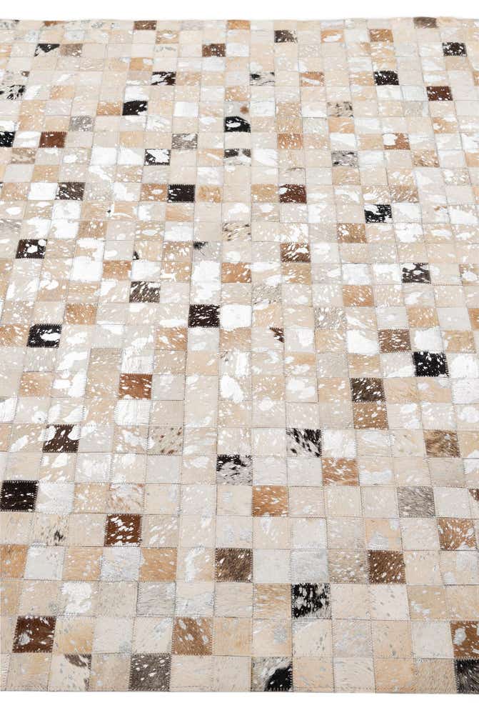 5' 2 x 7' 11 Cowhide - Patchwork Rug