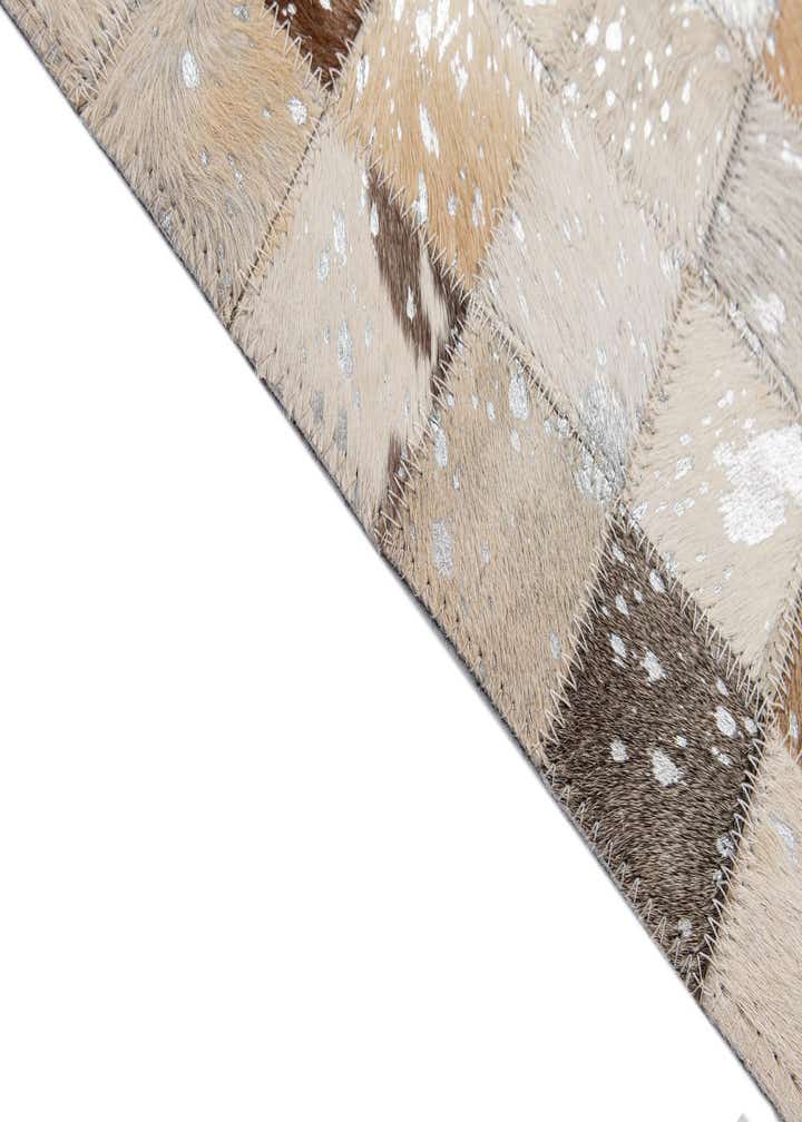 5' 2 x 7' 11 Cowhide - Patchwork Rug