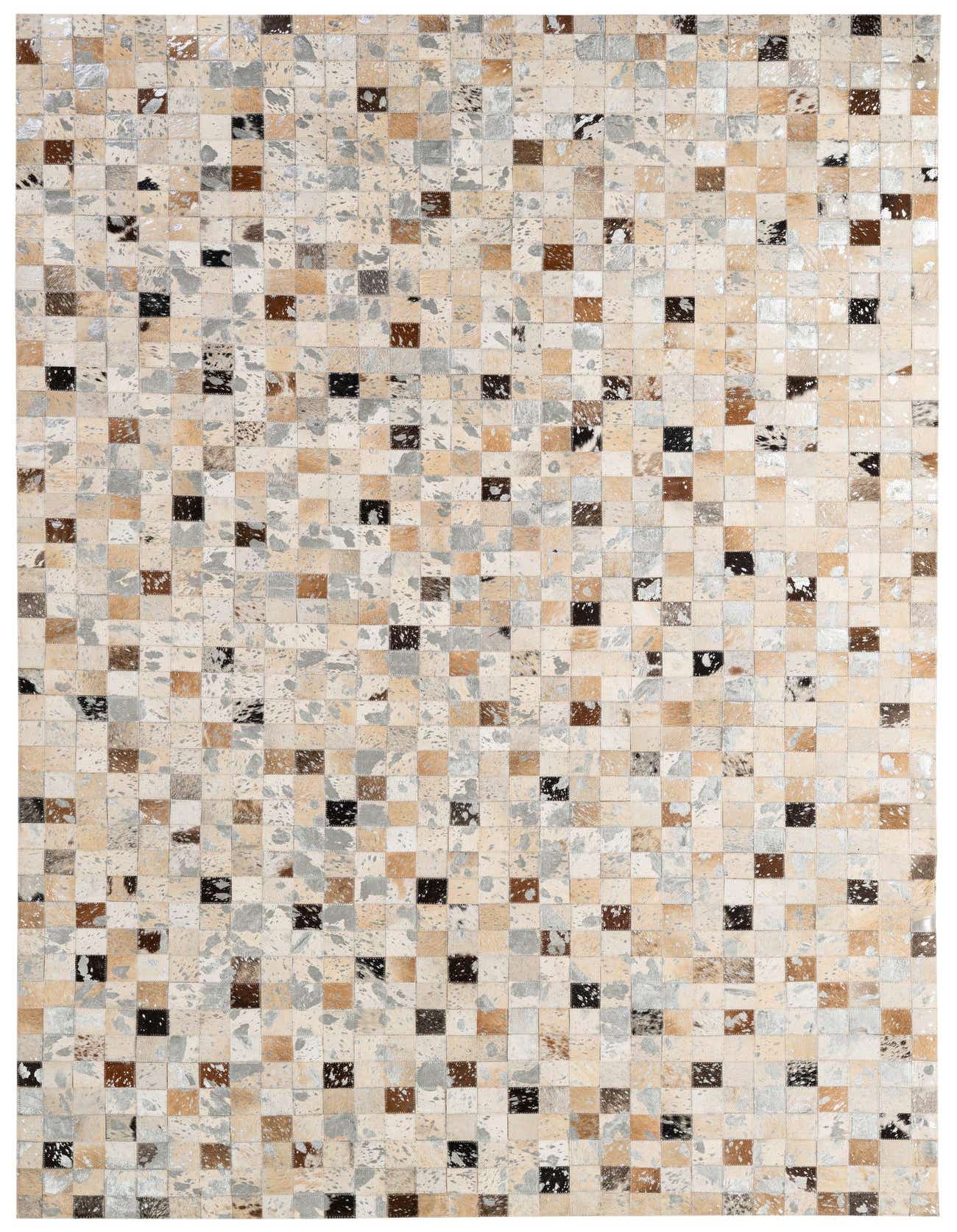 5' 2 x 7' 11 Cowhide - Patchwork Rug