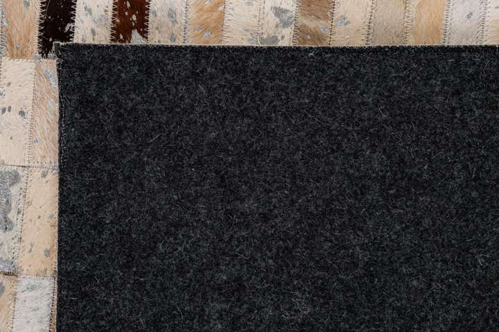5' 2 x 7' 10 Cowhide - Patchwork Rug