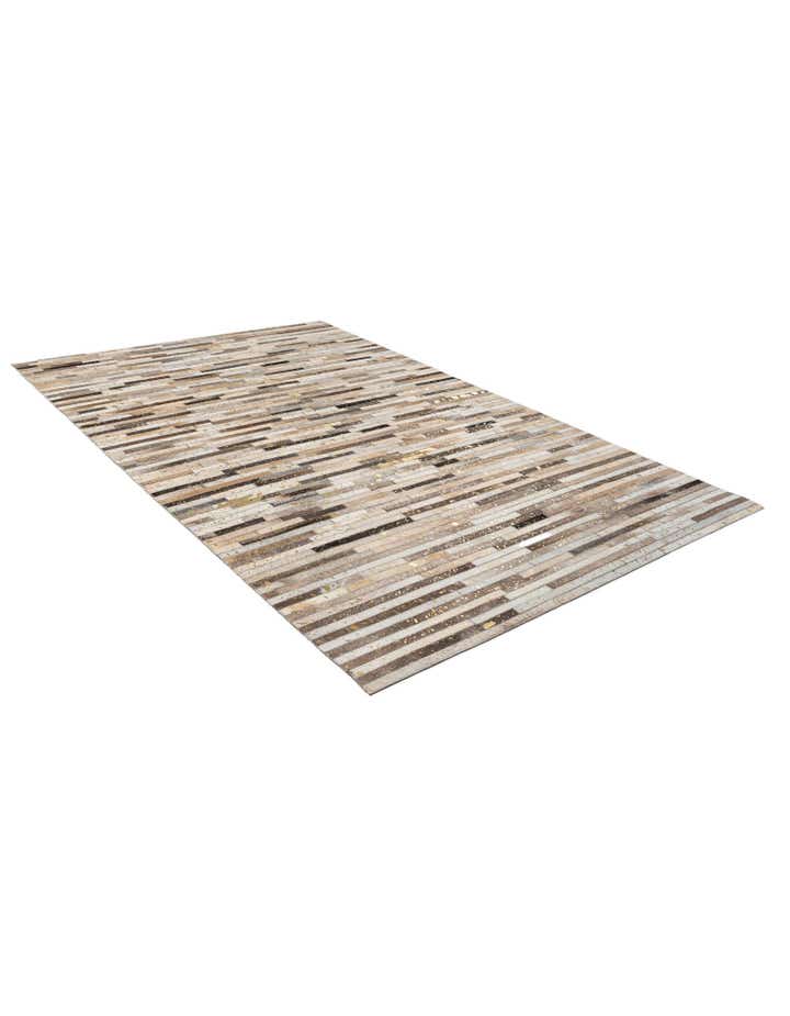 5' 1 x 8' 2 Cowhide - Patchwork Rug