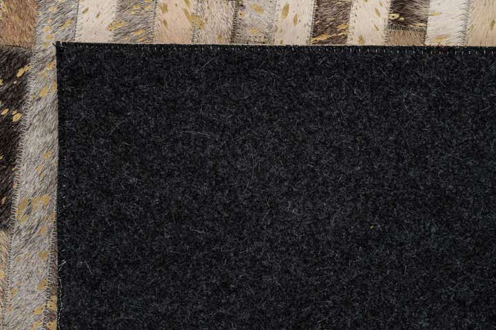 5' 1 x 8' 2 Cowhide - Patchwork Rug