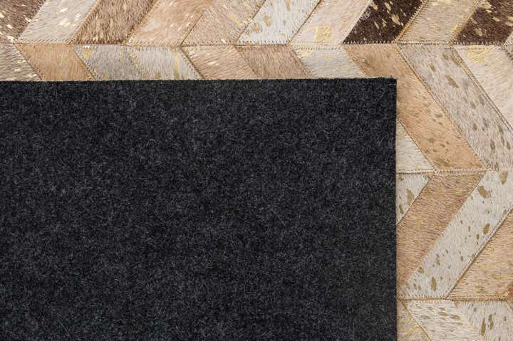 5' 1 x 8' 1 Cowhide - Patchwork Rug