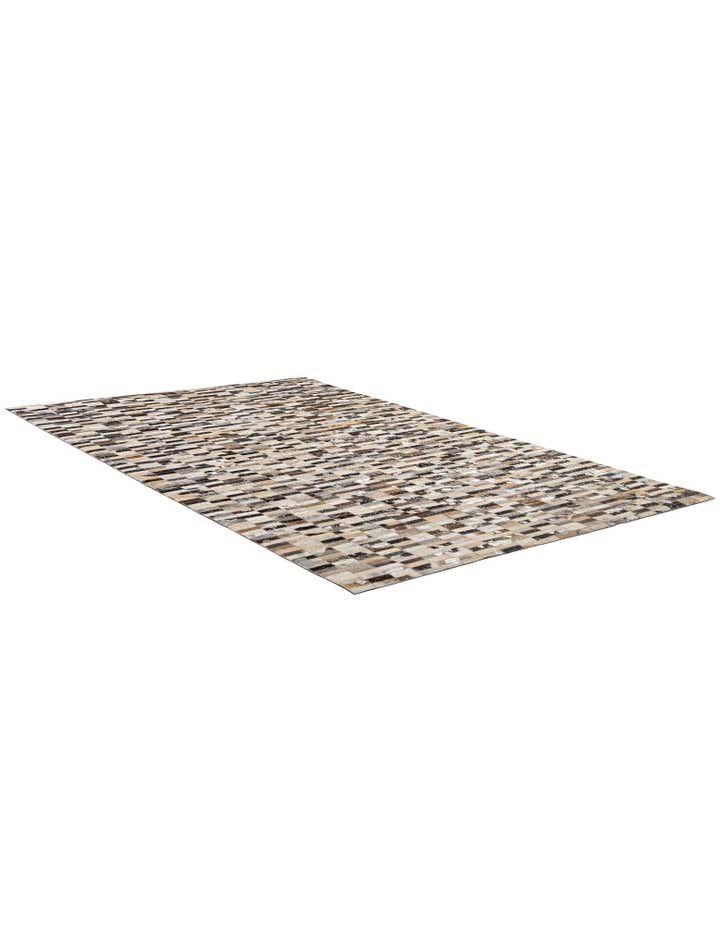 5' 2 x 8' Cowhide - Patchwork Rug
