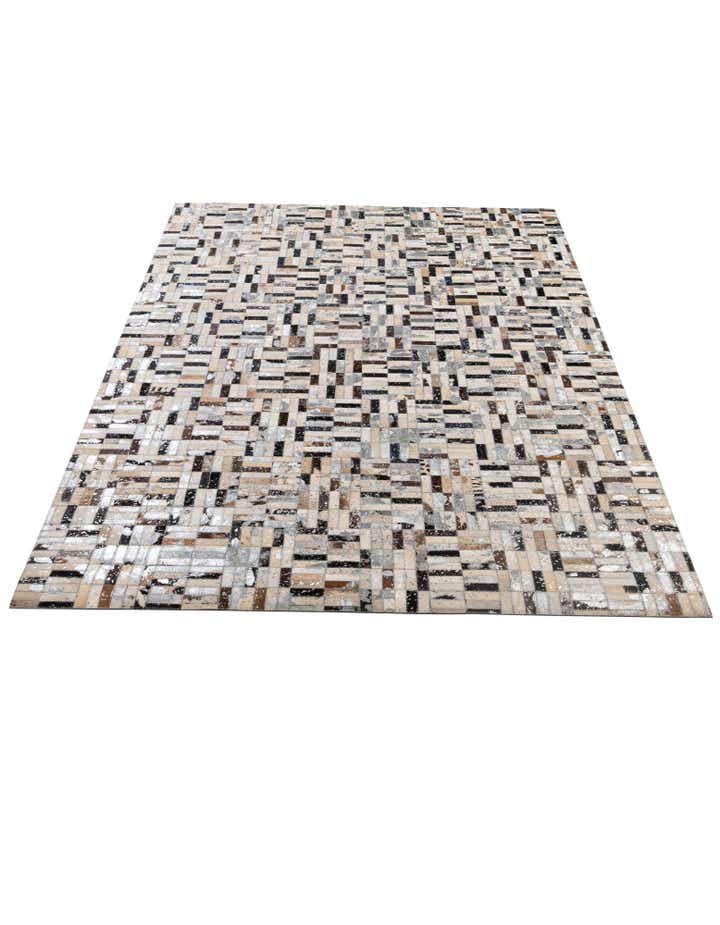 5' x 7' 10 Cowhide - Patchwork Rug