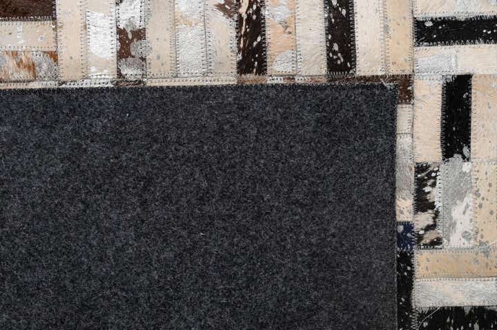 5' x 7' 10 Cowhide - Patchwork Rug