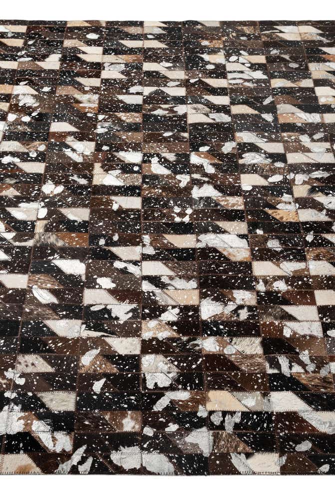 5' 1 x 7' 11 Cowhide - Patchwork Rug