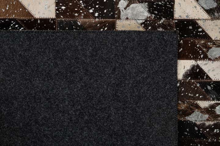 5' 1 x 7' 11 Cowhide - Patchwork Rug