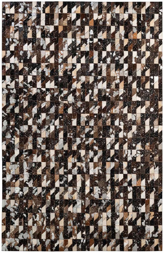 5' 1 x 7' 11 Cowhide - Patchwork Rug