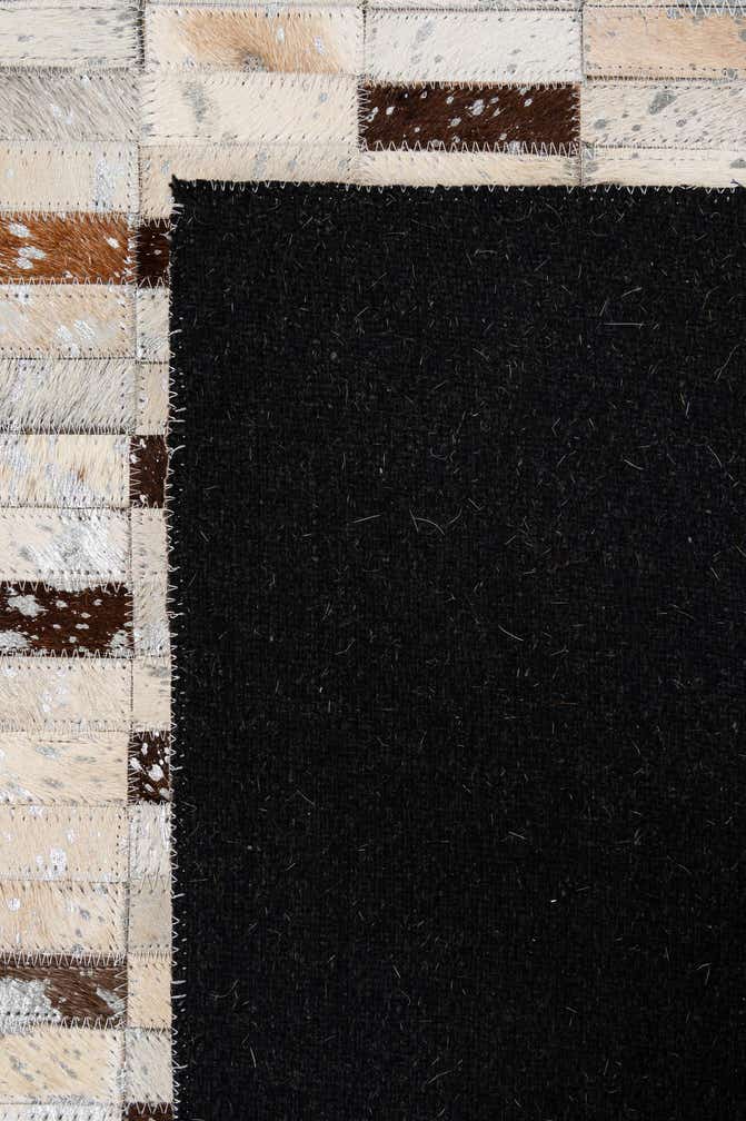 5' 1 x 8' Cowhide - Patchwork Rug
