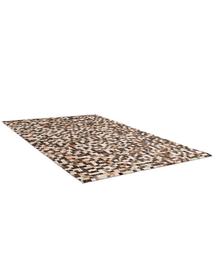 5' 1 x 7' 10 Cowhide - Patchwork Rug