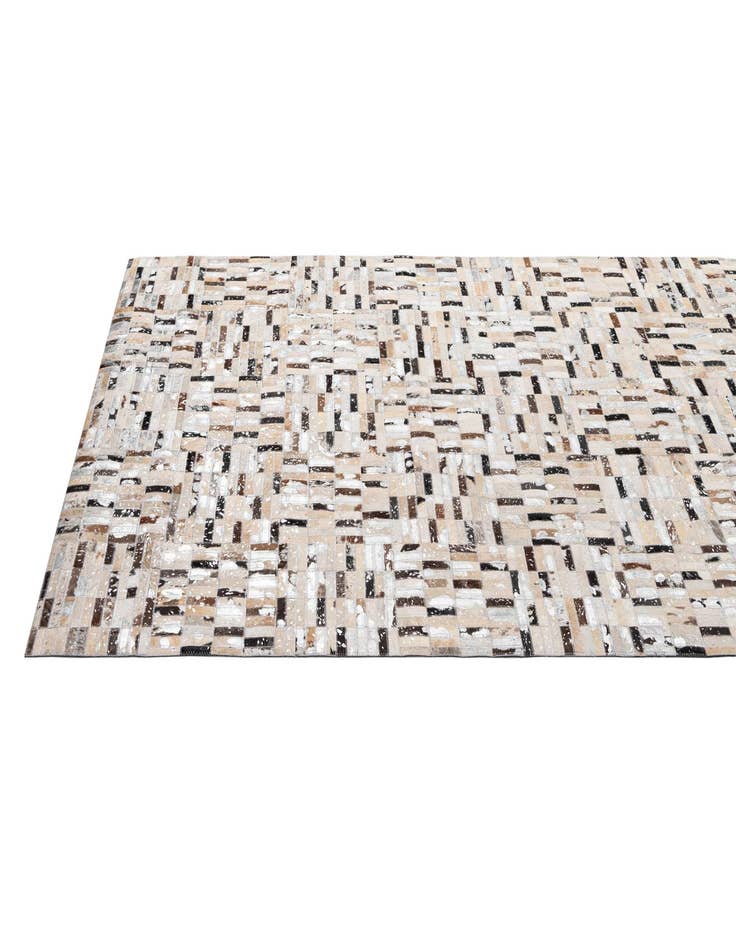 Detail image of 5' x 7' 11 Cowhide - Patchwork Rug