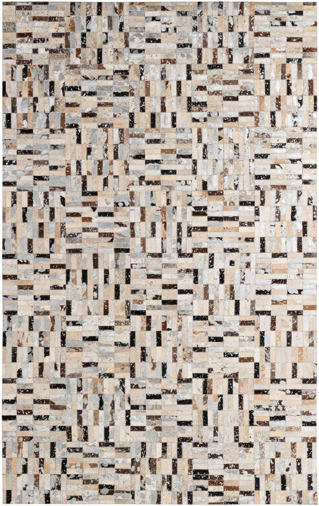 5' x 7' 11 Cowhide - Patchwork Rug