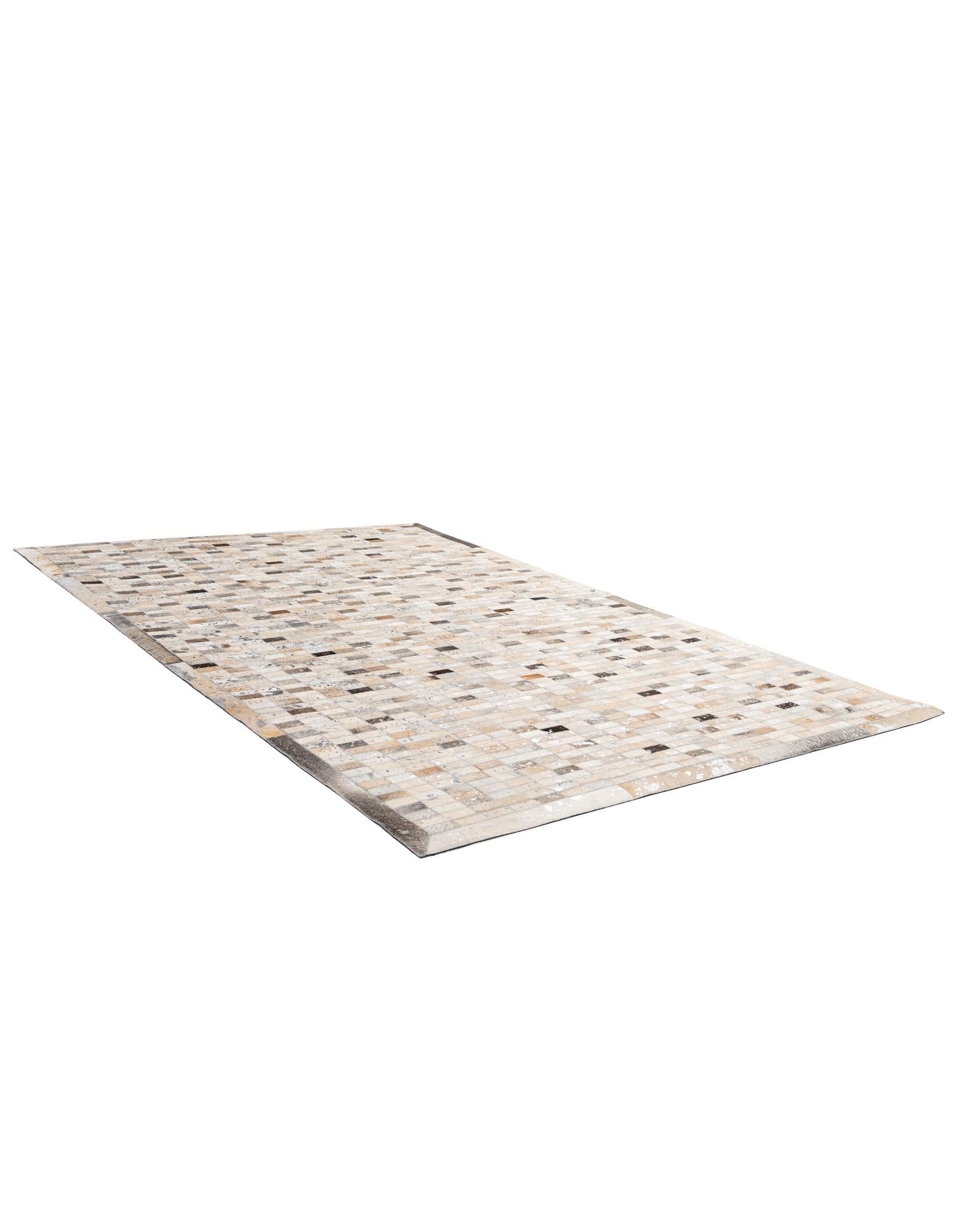 5' 2 x 7' 11 Cowhide - Patchwork Rug