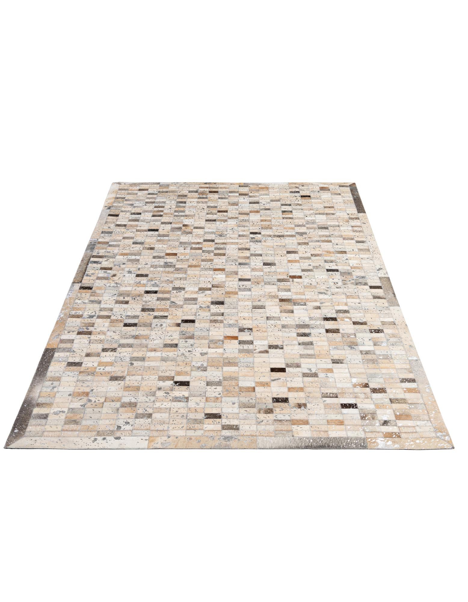 5' 2 x 7' 11 Cowhide - Patchwork Rug